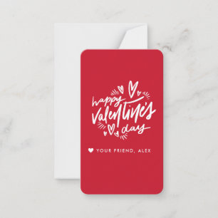 Valentinstag Mitteilungskarte