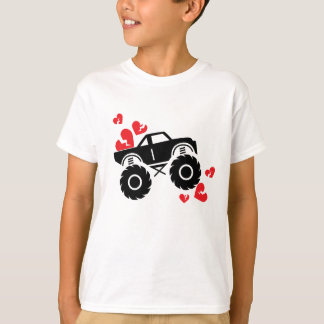Valentinstag Monster Truck T-Shirt