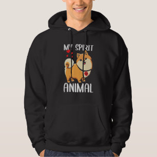 Valentinstag My Spirit Animal Spitz Hund I Hoodie