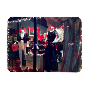 Valentinstag New Yorker Boutique - Herz Magnet