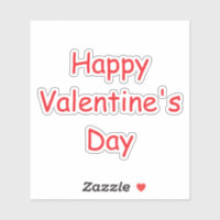 Valentinstag Niedlicher Roter Farbenfroher Romanti