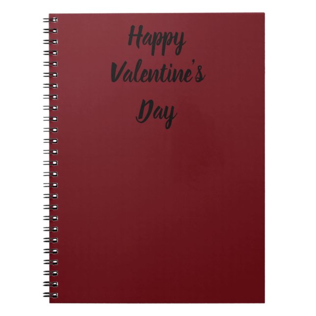 Valentinstag Notizblock (Vorderseite)