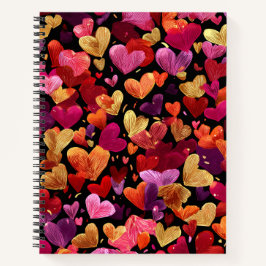 Valentinstag-Notizbuch-Kollektion | Romantisch Notizbuch