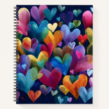Valentinstag-Notizbuch-Kollektion | Romantisch