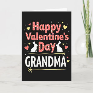 Valentinstag Oma Süße Karte