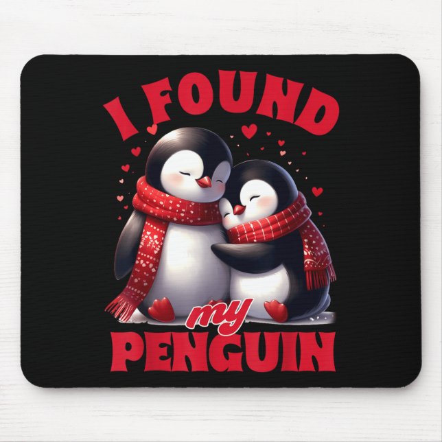 Valentinstag Paar Ehefrau & Ehemann ich fand mein  Mousepad (Vorne)