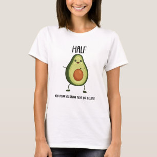 Valentinstag Paare Halb-Paar-Jubiläum Avocado T-Shirt