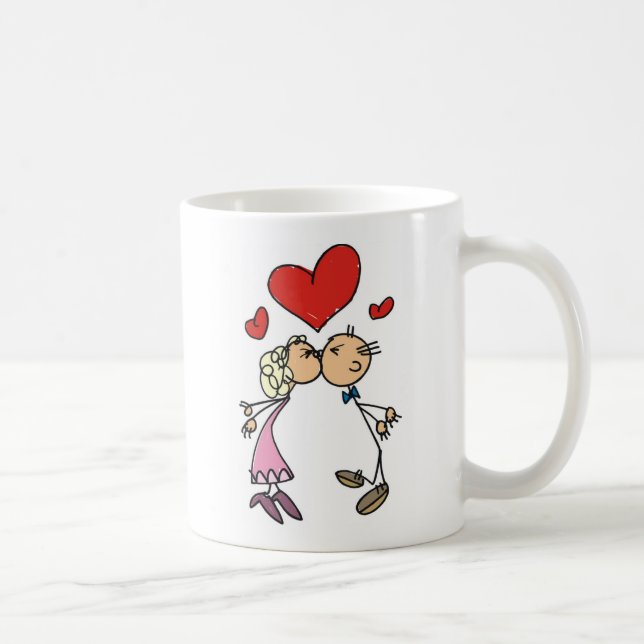 Valentinstag-Paare Tasse (Rechts)