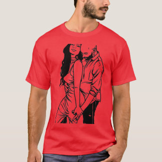 Valentinstag Paint Party Couple Single Fun Date T-Shirt
