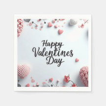 Valentinstag Paper Napkin