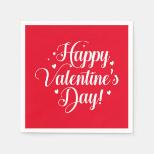Valentinstag-Papier-Servietten Serviette