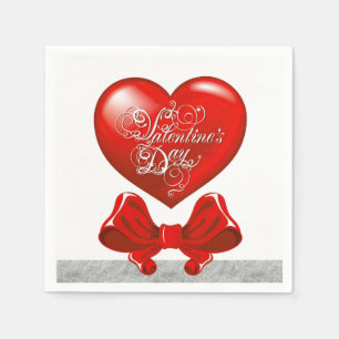 Valentinstag-Papier-Servietten Serviette