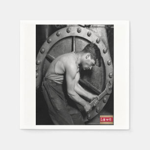 Valentinstag-Papier-Tischservietten Serviette