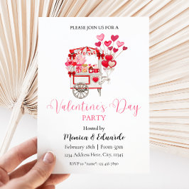 Valentinstag-Party Einladung
