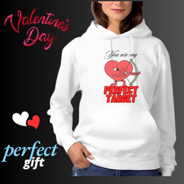 Valentinstag perfekte Liebe Romantisches Geschenk  Hoodie (Von Creator hochgeladen)