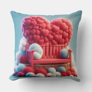 Valentinstag personalisierbares kissen