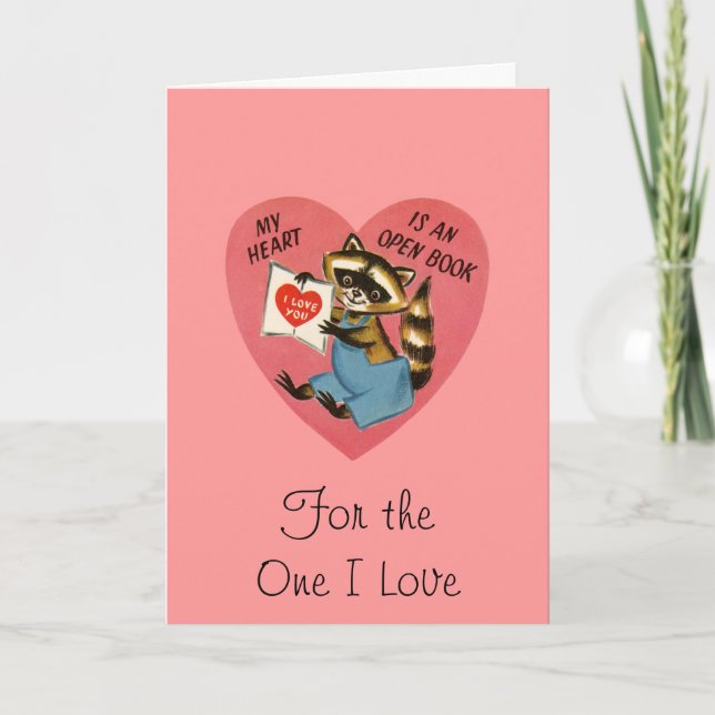 Valentinstag Personalisiert Feiertagskarte (Vorderseite)