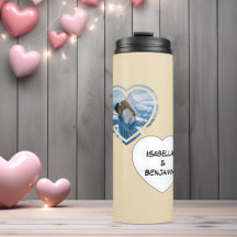 Valentinstag Personalisiertes Foto und Namen