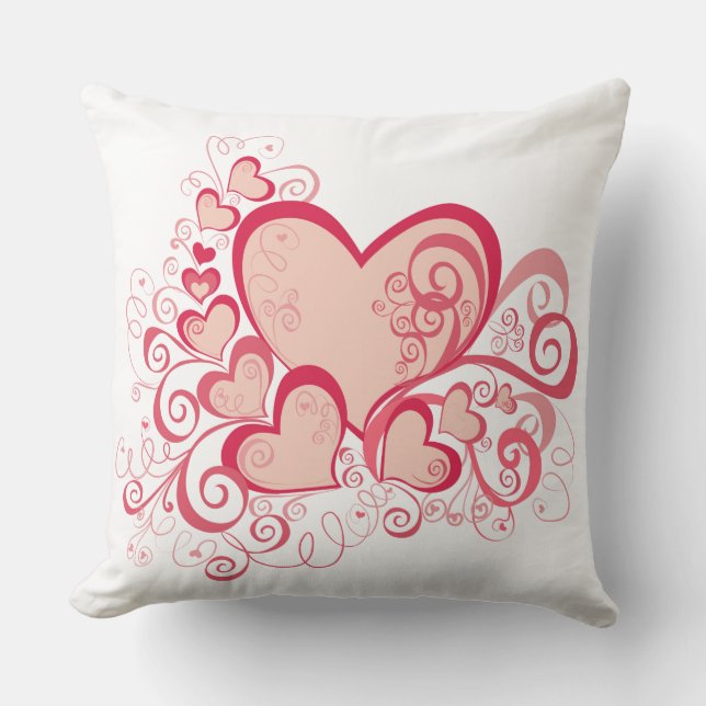 Valentinstag Pillow Kissen (Vorderseite)