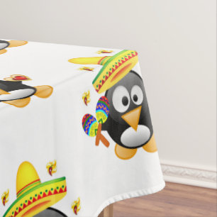 Valentinstag Pinguin Hearts Tischdecke