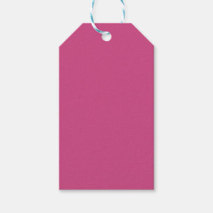 "Valentinstag pink" Solid-Pink-Gift-Tag Geschenkanhänger