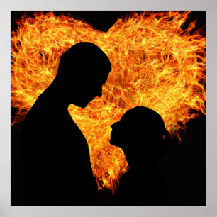 Valentinstag-Plakat Poster