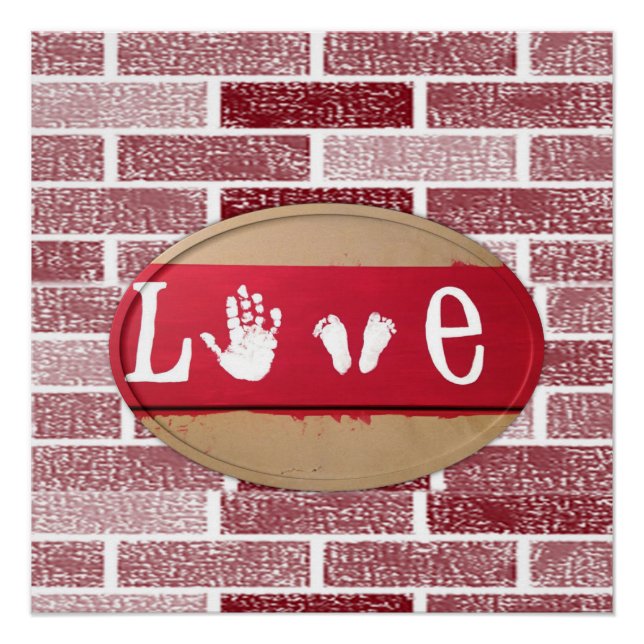 Valentinstag-Plakat Poster (Vorderseite)