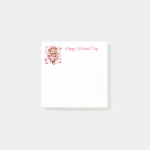 Valentinstag post-it klebezettel