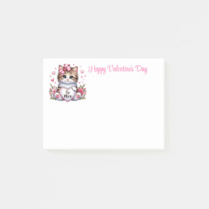 Valentinstag post-it klebezettel