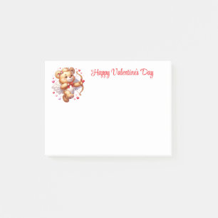 Valentinstag post-it klebezettel