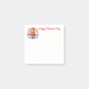 Valentinstag post-it klebezettel