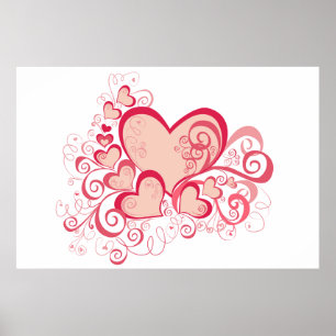 Valentinstag-Poster Poster