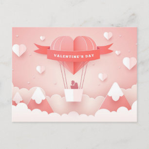 Valentinstag Postkarte