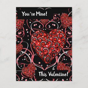 VALENTINSTAG POSTKARTE