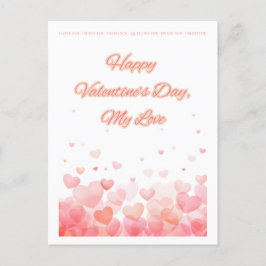 Valentinstag Postkarte