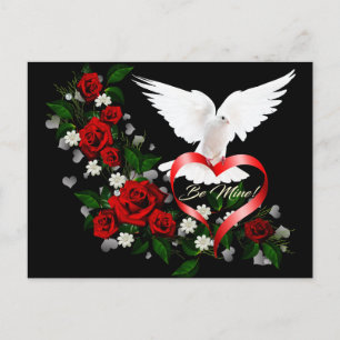 Valentinstag-Postkarte Feiertagspostkarte