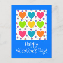 Valentinstag Postkarte für Kinder durch Jo-Bilder