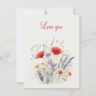 Valentinstag-Postkarte Postkarte