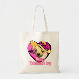 Valentinstag Puggle Tragetasche