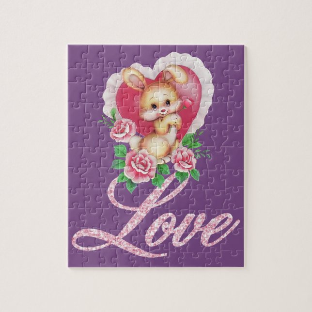 Valentinstag Puzzle (Vertikal)