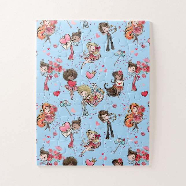 Valentinstag-Puzzle Puzzle (Vertikal)