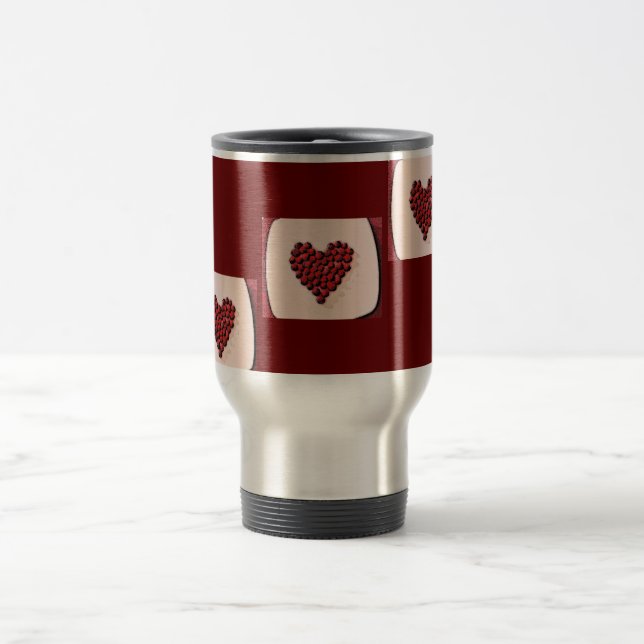 Valentinstag Reisebecher (Mittel)