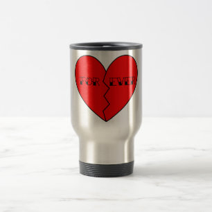 Valentinstag Reisebecher