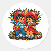 Valentinstag | Retro Pop Art Vintage