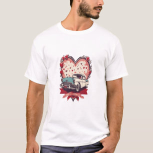 Valentinstag, Retroromane T-Shirt