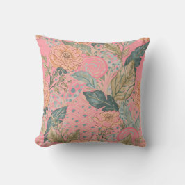 Valentinstag,Rosa,Schöne Blumen,Modern, Trendig Kissen