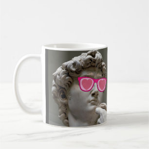Valentinstag Rose farbige Brillen Kaffeetasse