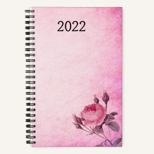 Valentinstag-Rose Notizbuch
