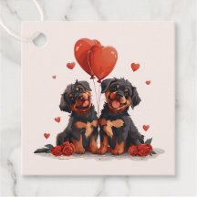 Valentinstag Rottweiler Hunde