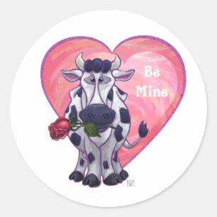 Valentinstag Runder Aufkleber